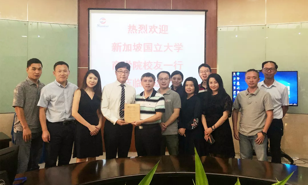 新国大商学院师生走进三达膜